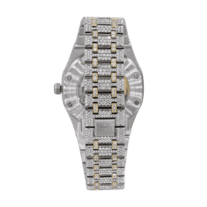 Masterpiece Bust Down Iced Out Watches, Moissanite Watches 2 Masterpiece Bust Down Iced Out Watches, Moissanite Watches - Image 2