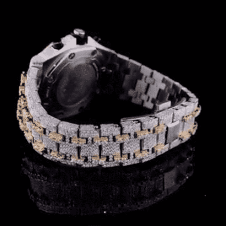 Ultra Shine Iced Out Watches Moissanite Watches for Men & Women 4 Ultra Shine Iced Out Watches Moissanite Watches for Men & Women - Image 4