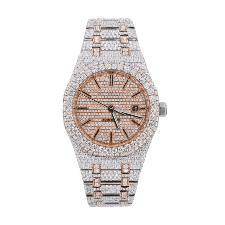 Exclusive Luxury Bust Down Iced Out Watches, Moissanite Watches 1 Exclusive Luxury Bust Down Iced Out Watches, Moissanite Watches