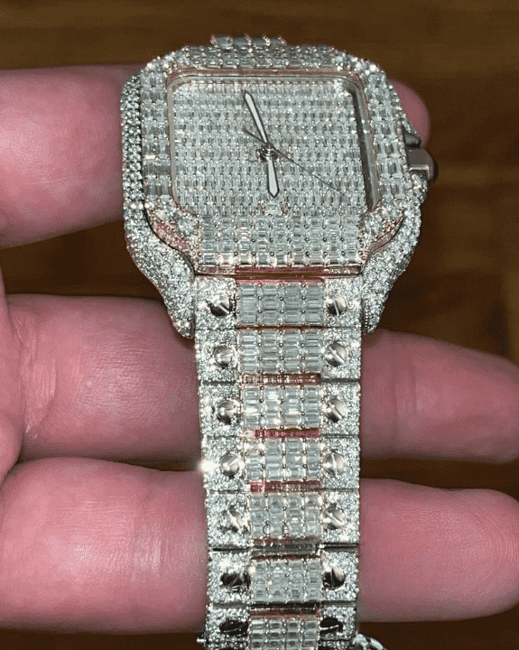 Exclusive Iced Out Moissanite Watches for Men & Women 3 Exclusive Iced Out Moissanite Watches for Men & Women - Image 3