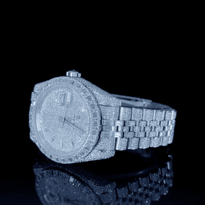 High-Shine Diamond Moissanite Watch 2 High-Shine Diamond Moissanite Watch - Image 2