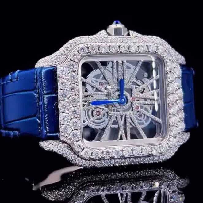 Moissanite Iced Out IcedJewelz Band Watch