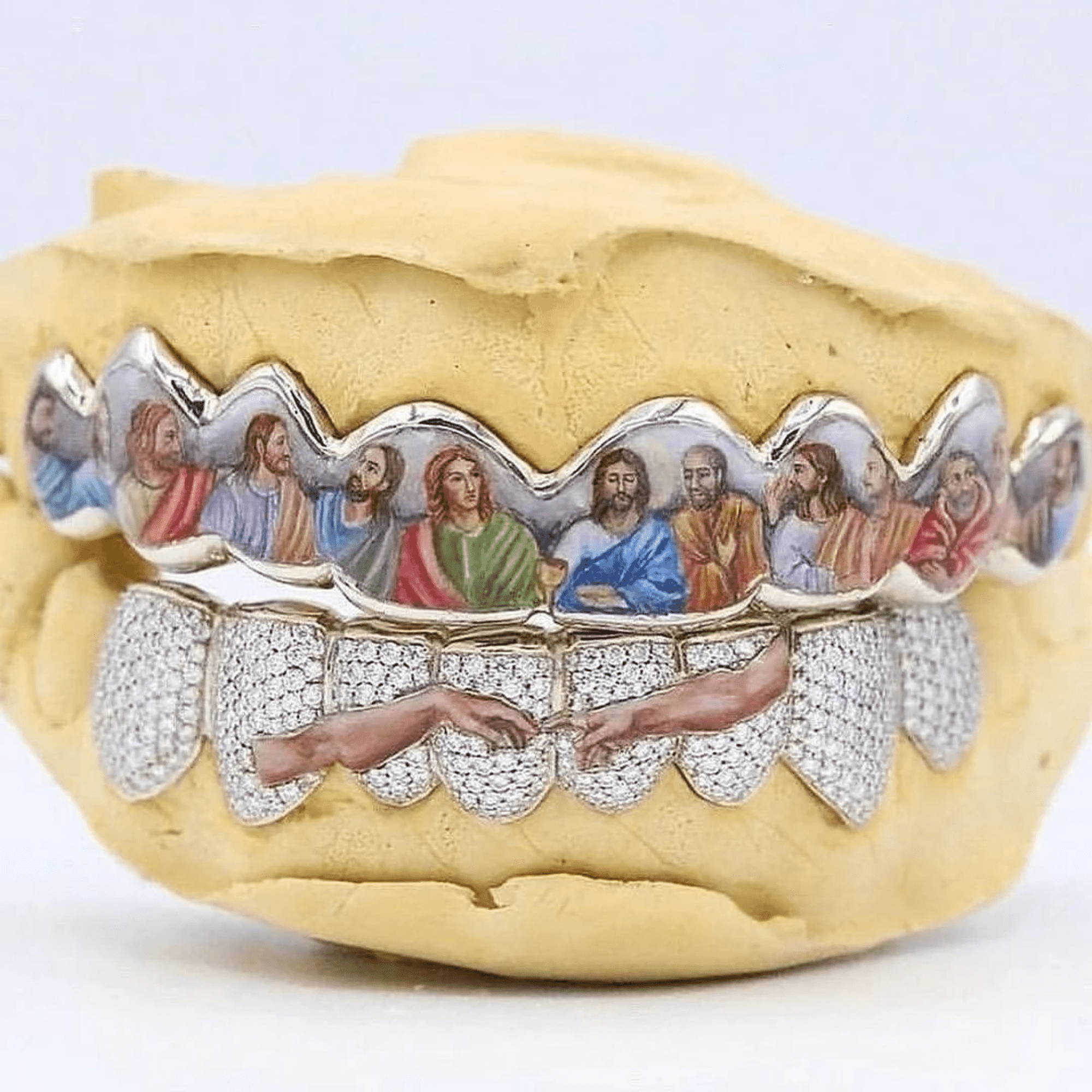 Real Gold Tone Premium Teeth Grillz – High Polish & Long-Lasting Shine - Image 2