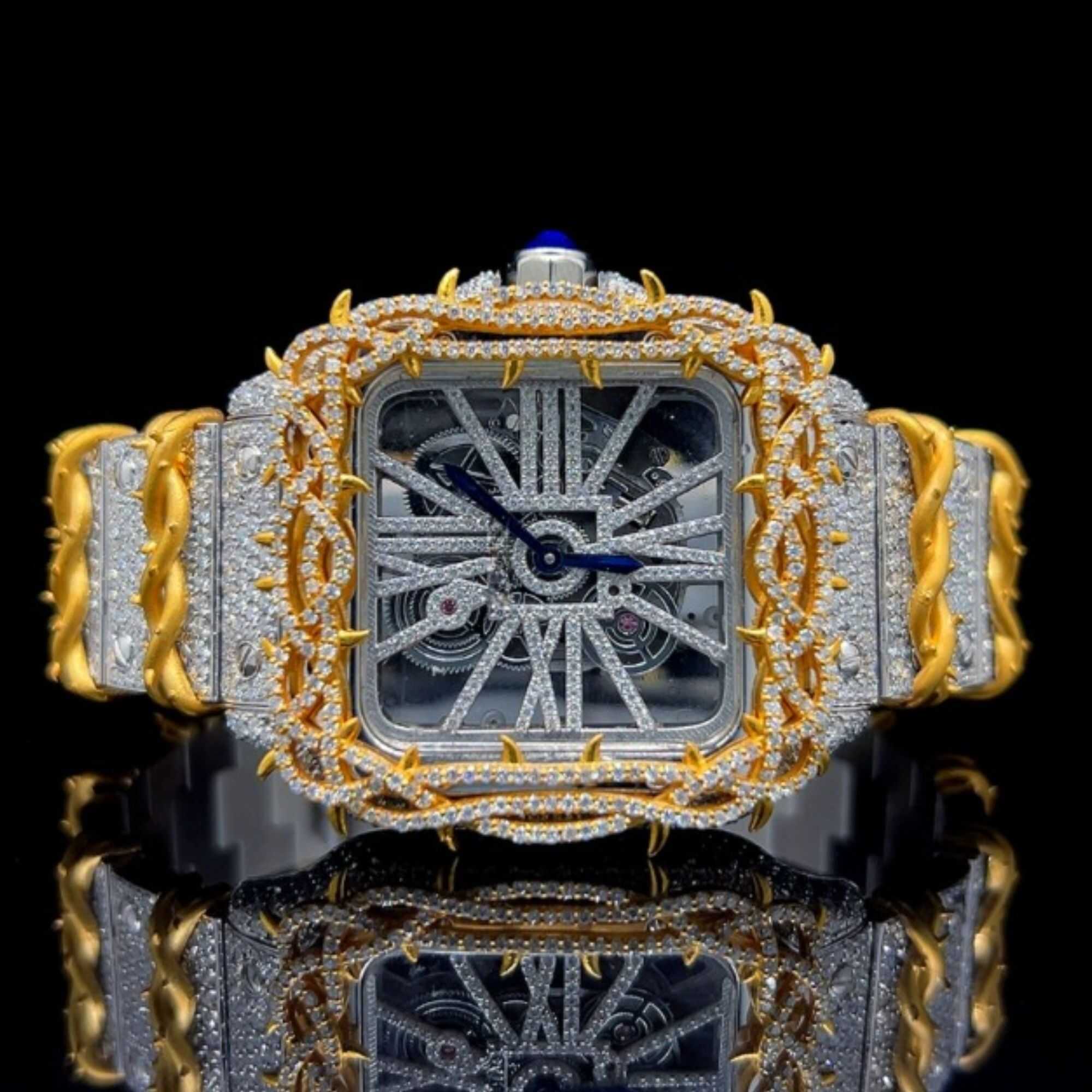 Women’s Full Iced Moissanite Watches Luxury Collection 1 Women’s Full Iced Moissanite Watches Luxury Collection