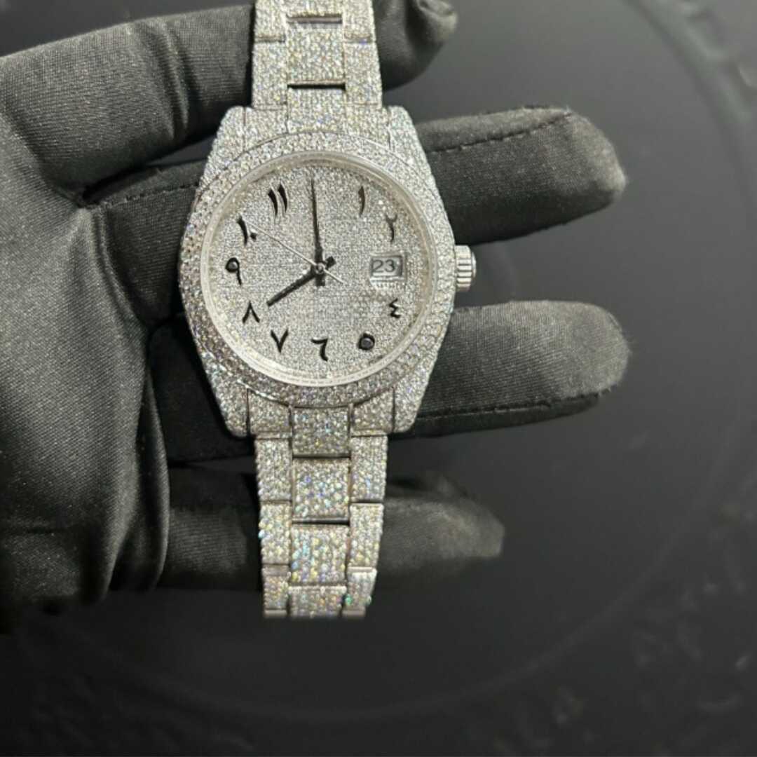 Women’s Moissanite Watches with Rose Gold Finish 4 Women’s Moissanite Watches with Rose Gold Finish - Image 4
