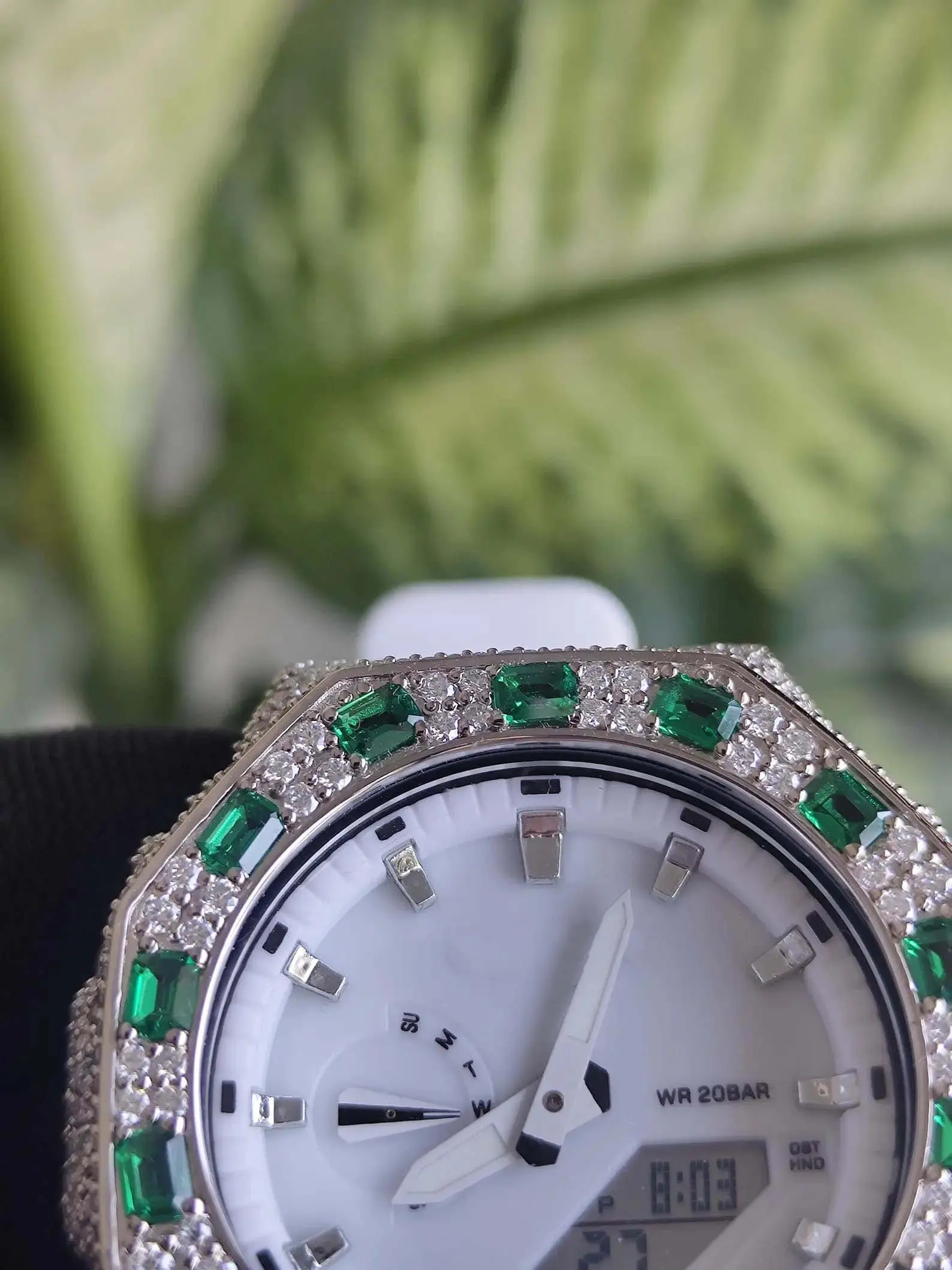 IcedJewelz "White Emerald" VVS1 Moissanite Custom Digital – Octagon Edition 4 IcedJewelz "White Emerald" VVS1 Moissanite Custom Digital – Octagon Edition - Image 4