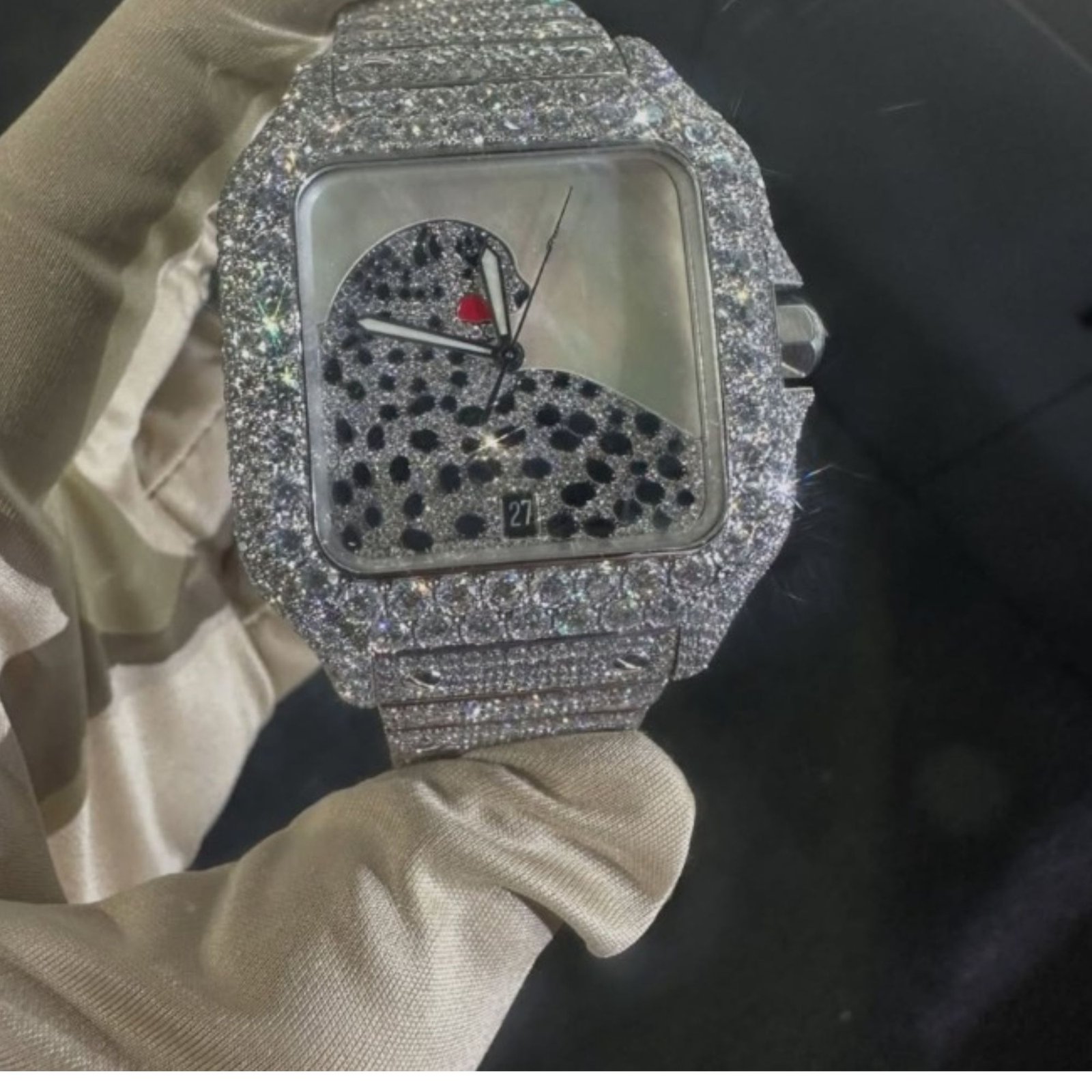 MOISSANITE DIAMOND WATCHL